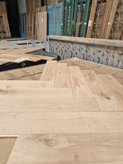 Herringbone Oak flooring ready oiled