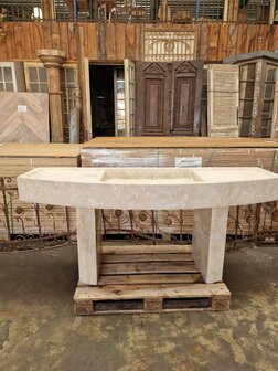 Washbasins made of solid natural stone. Unique series