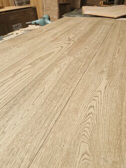 120m2 Engineered Oak floor Handscraped  brushed oiled Select oak 