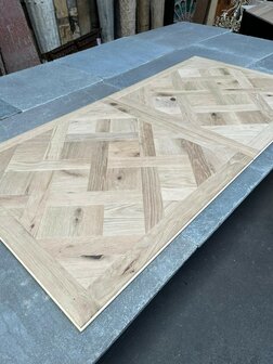 Oak Versailles Parquet, finished floor!