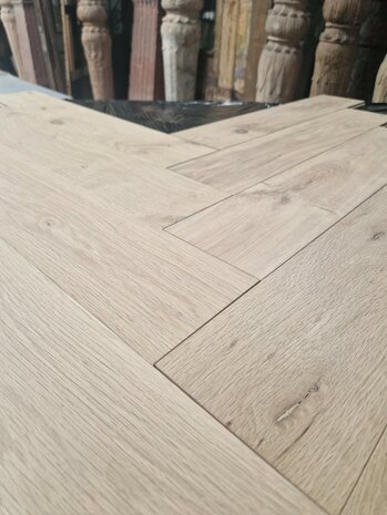 Herringbone Oak flooring ready oiled